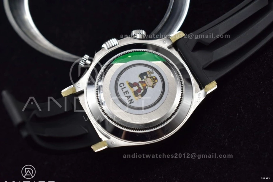 414 Clean Edition Dial SA4130 Strap Black 116519 904L Rubber Case Affordable Daytona Best 1:1 on SS V Silver 0824